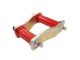 Ford Ranger Double Cab EU Lift 2" Suspension Kit Heavy Load Red Springs
