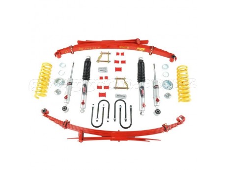 Ford Ranger EU Double Cab Lift 2" Suspension Kit Medium Load Red Springs