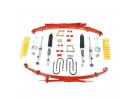 Ford Ranger EU Double Cab Lift 2" Suspension Kit Medium Load Red Springs