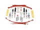 Isuzu D Max Mk3 Double Cab EU Lift 2" Suspension Kit Red Springs