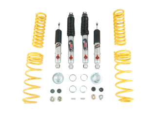 Nissan Navara Lift 2" Suspension Kit Red Springs