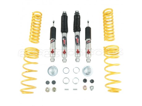 Nissan Navara Lift 2" Suspension Kit Red Springs