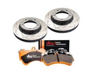 Toyota Land Cruiser Front Brake Kit DBA T3 4000 Xtreme Performance
