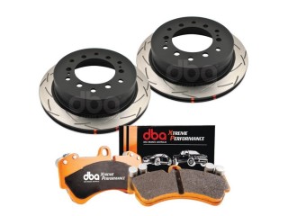 Toyota Land Cruiser / Toyota FJ Cruiser Rear Brake Kit DBA T3 4000 Xtreme Performance