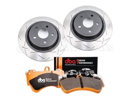 Jeep Grand Cherokee WK2 Front Brake Kit DBA T3 4000 Xtreme Performance