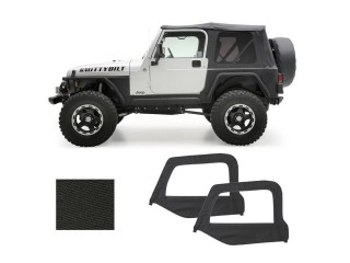 Jeep Wrangler TJ Soft Top Black Diamond Smittybilt