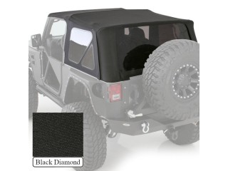 Jeep Wrangler JK 2D (2010-2018) Soft Top Black Diamond Smittybilt