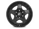 20" x 9" 5x127 ET1 Alloy Wheel D733 Warp Satin Black Fuel