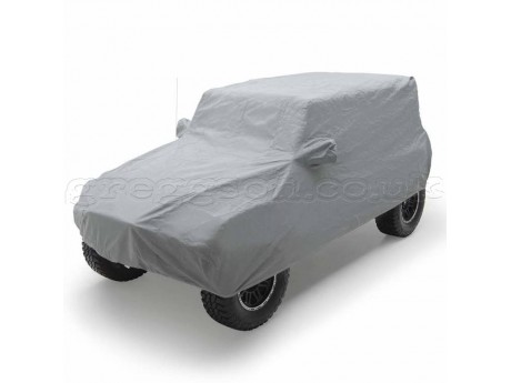 Jeep Wrangler JK 4 Door Grey Full Climate Cover Smittybilt