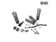 Jeep Wrangler JK 4 Door RHD Lift 2,5" Suspension Lift Kit J-Venture JKS