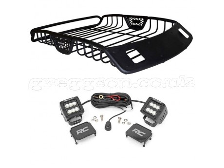 Roof Rack Bundle Upgrade Kit Go Rhino SR20 48"