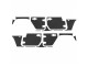 Jeep Wrangler JK 4 Door Mag Armor Magnetic Trail Skins Smittybilt