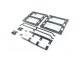 Jeep Wrangler JL / JL 4XE Roof Rack With Ladder OFD