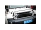 Jeep Wrangler JK Grill Angry Eyes Bright White W7 OFD