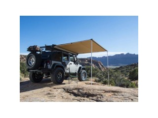 Big  Rooftop Camping Tent Awning Retractable Awning Smittybilt