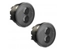 Jeep Wrangler JK Front Turn Signals LED Smoked JW Speaker