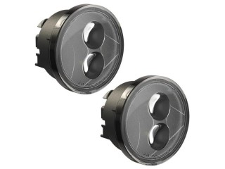 Jeep Wrangler JK Front Turn Signals LED Clear JW Speaker