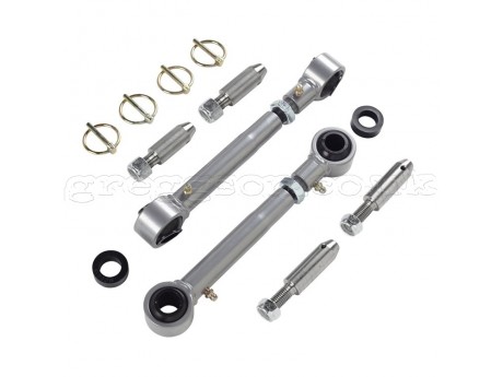 Jeep Wrangler JL / JL 4XE Lift 2,5" - 5,5" Front Sway Bar Disconnects Rubicon