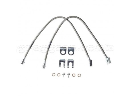 Jeep Lift 4" - 6" Front Extended Brake Lines 22" Rubicon Express