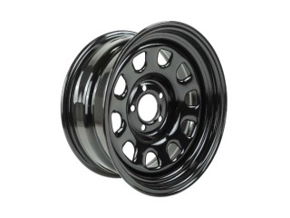 16" x 7" 5x114,3 ET-12 Steel Wheel Sputnik Gloss Black OFD
