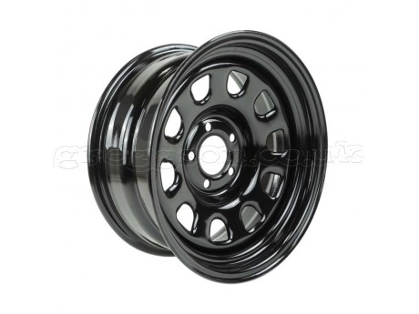 16" x 7" 5x114,3 ET-12 Steel Wheel Sputnik Gloss Black OFD