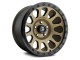 18" x 9" 5x150 ET20 Alloy Wheel D600 Vector Matte Bronze / Black Bead Ring Fuel