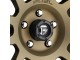 18" x 9" 5x150 ET20 Alloy Wheel D600 Vector Matte Bronze / Black Bead Ring Fuel