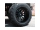 18" x 8" 5x114.3 / 5x120 ET35 Alloy Wheel D596 Sledge Matte Black / Gloss Black Lip Fuel