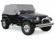 Jeep Wrangler YJ Grey Cab Cover Waterproof Smittybilt