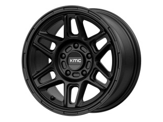 17" x 8" 5x110 ET38 Alloy Wheel KM716 Satin Black KMC
