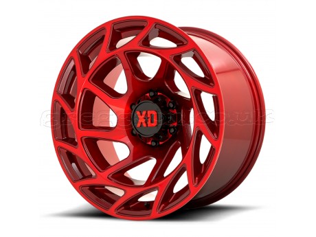 20" x 10" 6x139,7 ET-18 Alloy Wheel XD860 Onslaught Candy Red XD Series