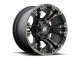 20" x 9" 6x135 / 6x139,7 ET19 Alloy Wheel D569 Vapor Matte Black/Double Dark Tint Fuel