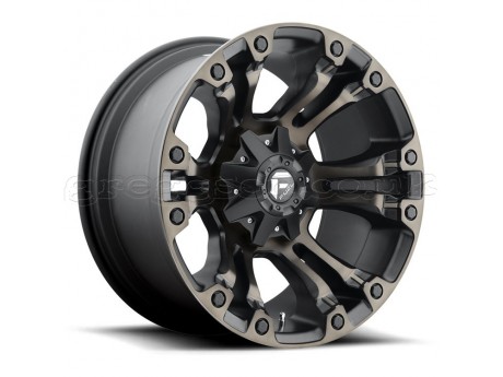 20" x 9" 6x135 / 6x139,7 ET19 Alloy Wheel D569 Vapor Matte Black/Double Dark Tint Fuel