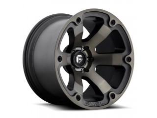 20" x 10" 6x139,7 ET-18 Alloy Wheel D564 Beast Matte Black/Double Dark Tint Fuel