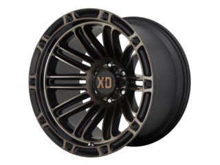 20" x 9" 6x139.7 ET0 Alloy Wheel XD846 Double Deuce Satin Black/Dark Tint XD Series