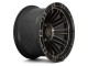 20" x 9" 6x139.7 ET0 Alloy Wheel XD846 Double Deuce Satin Black/Dark Tint XD Series