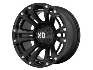 20" x 9" 6x135.00 / 6x139.70 ET0 Alloy Wheel XD851 Monster Satin Black XD Series