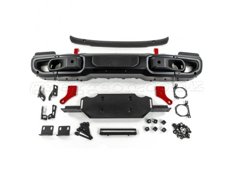 Jeep Wrangler JL / JL 4XE / Jeep Gladiator JT Front Steel Bumper Full Coverage OFD
