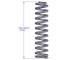 Jeep Cherokee XJ Lift 4,5" Front Coil Springs Clayton Off Road