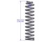Jeep Cherokee XJ Lift 6,5" Front Coil Springs Clayton Off Road