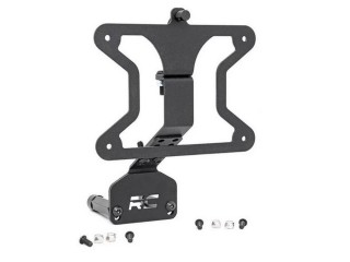 Jeep Wrangler JL / JL 4XE License Plate Relocation Adapter With LED Light Rough Country
