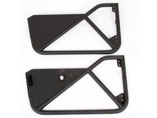 Jeep Wrangler TJ Front Black Pair Tube Doors SRC Smittybilt