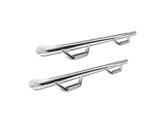 Toyota Tundra Stainless Steel Side Steps Nerf Steps Smittybilt
