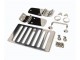 Jeep Wrangler TJ Stainless Steel Hood Kit Smittybilt