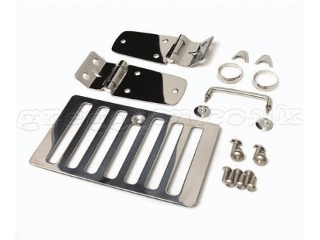 Jeep Wrangler TJ Stainless Steel Hood Kit Smittybilt