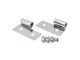 Jeep Wrangler YJ TJ Stainless Steel Lower Door Hinge Bracket Smittybilt