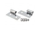 Jeep Wrangler YJ TJ Stainless Steel Lower Door Hinge Bracket Smittybilt