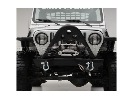 Jeep Wrangler TJ / YJ Front Steel Bumper With Stinger SRC Smittybilt