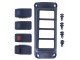 Jeep Wrangler JK A Pillar Switch Pod with Rocker Switches Daystar