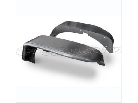 Jeep Wrangler JK Front Steel Fender Flares Standard Coverage Crusher Poison Spyder